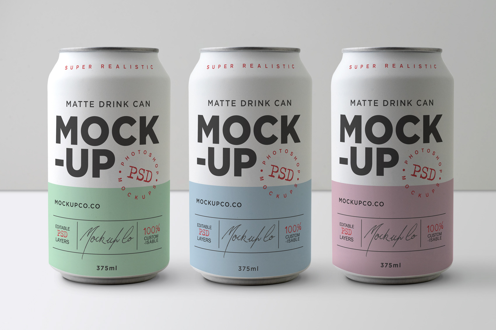 Download Wiltshire Creative Matte Drink Can Mockup Bundle