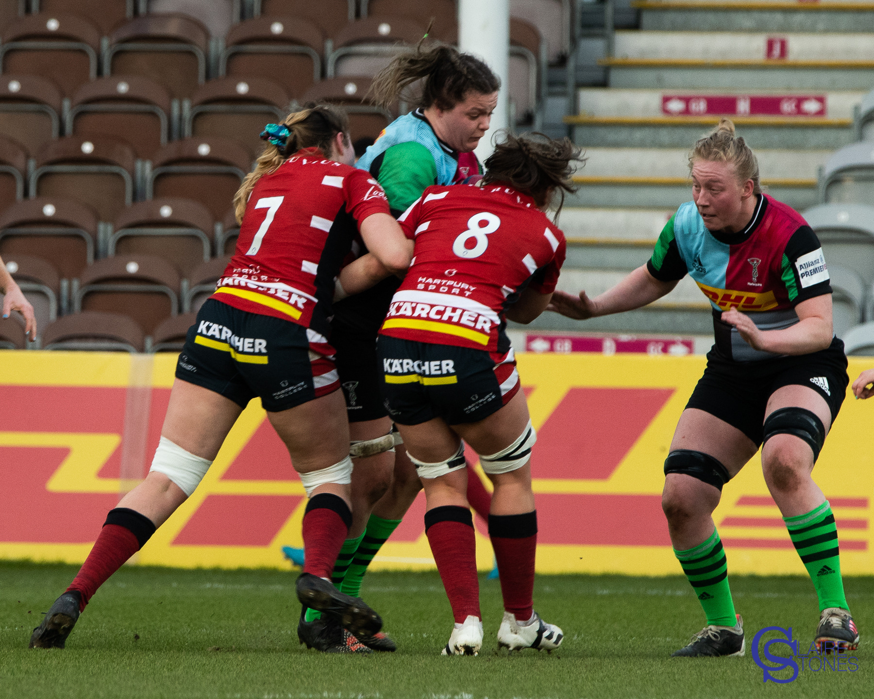 Gwen Crabb, Sarah Beckett and Tabitha Copson
