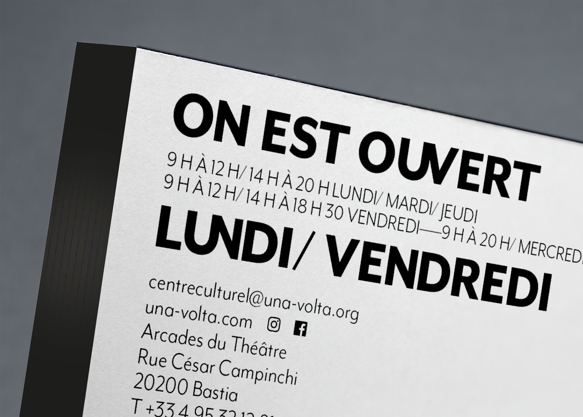Détail carte de visite