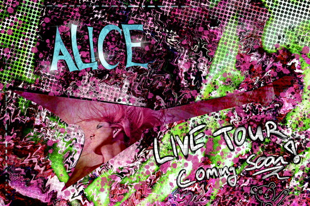Concept art for Alice, a main character.