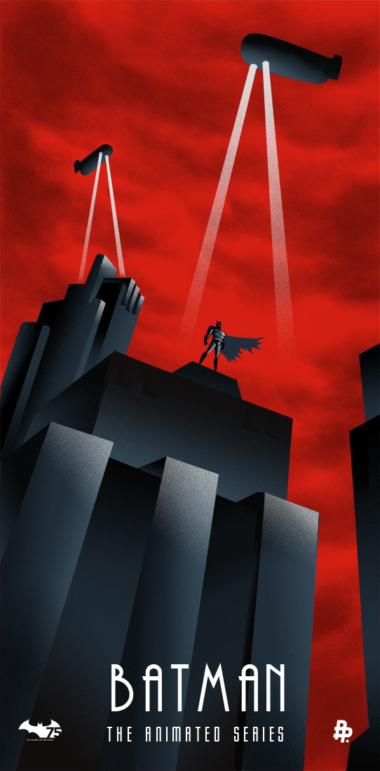 Rodolfo Reyes - Batman Animated Poster