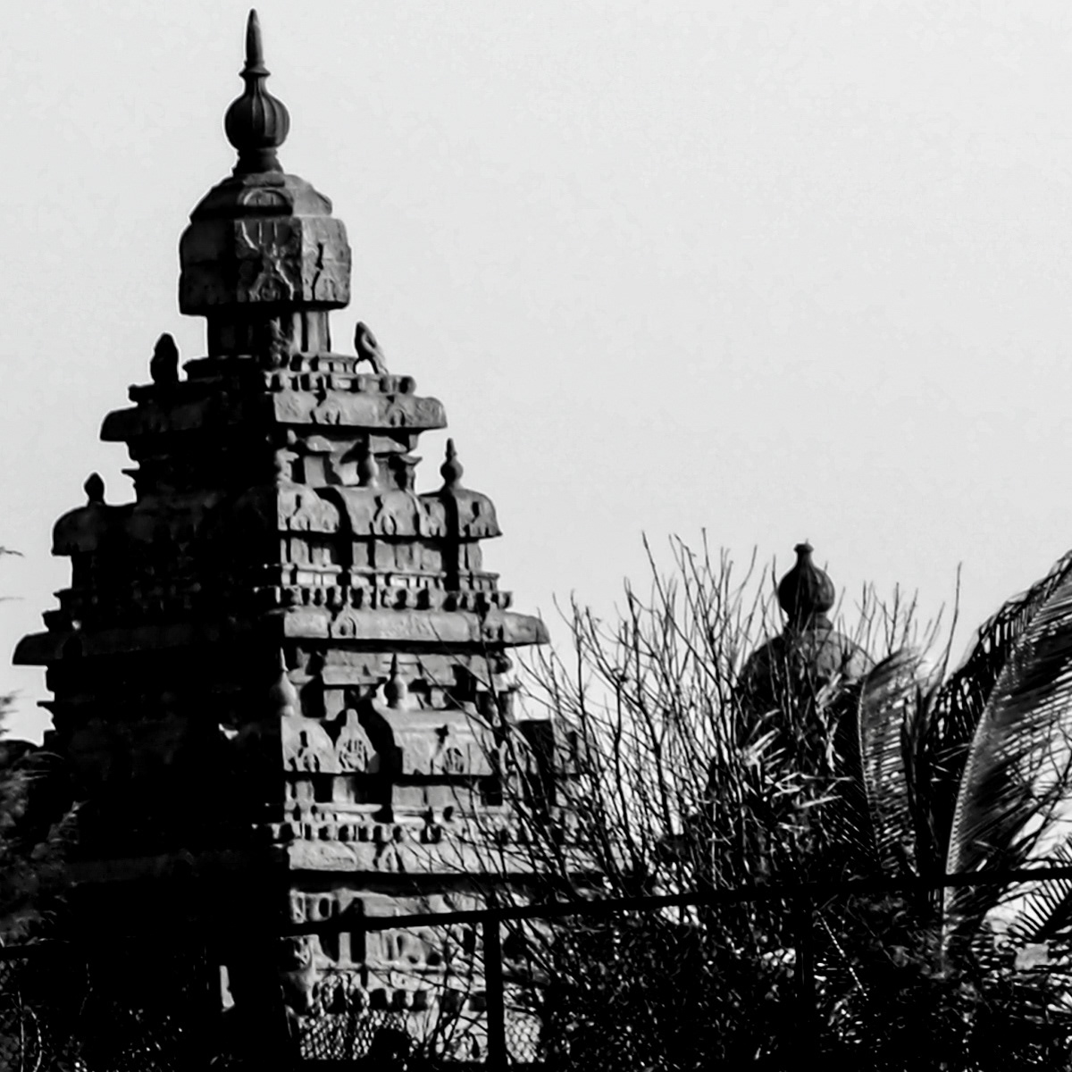 Historic shore temple as icon