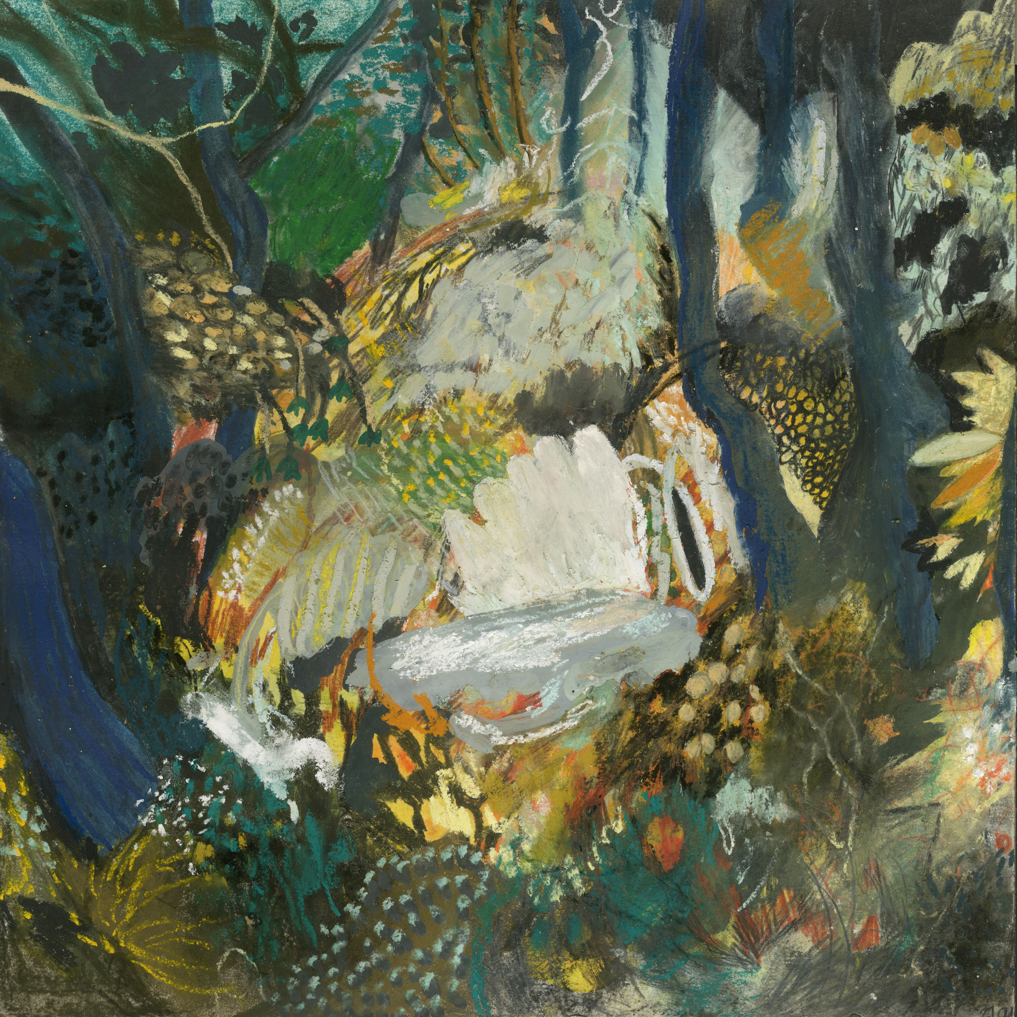 misty forest (40x40 cm) €400