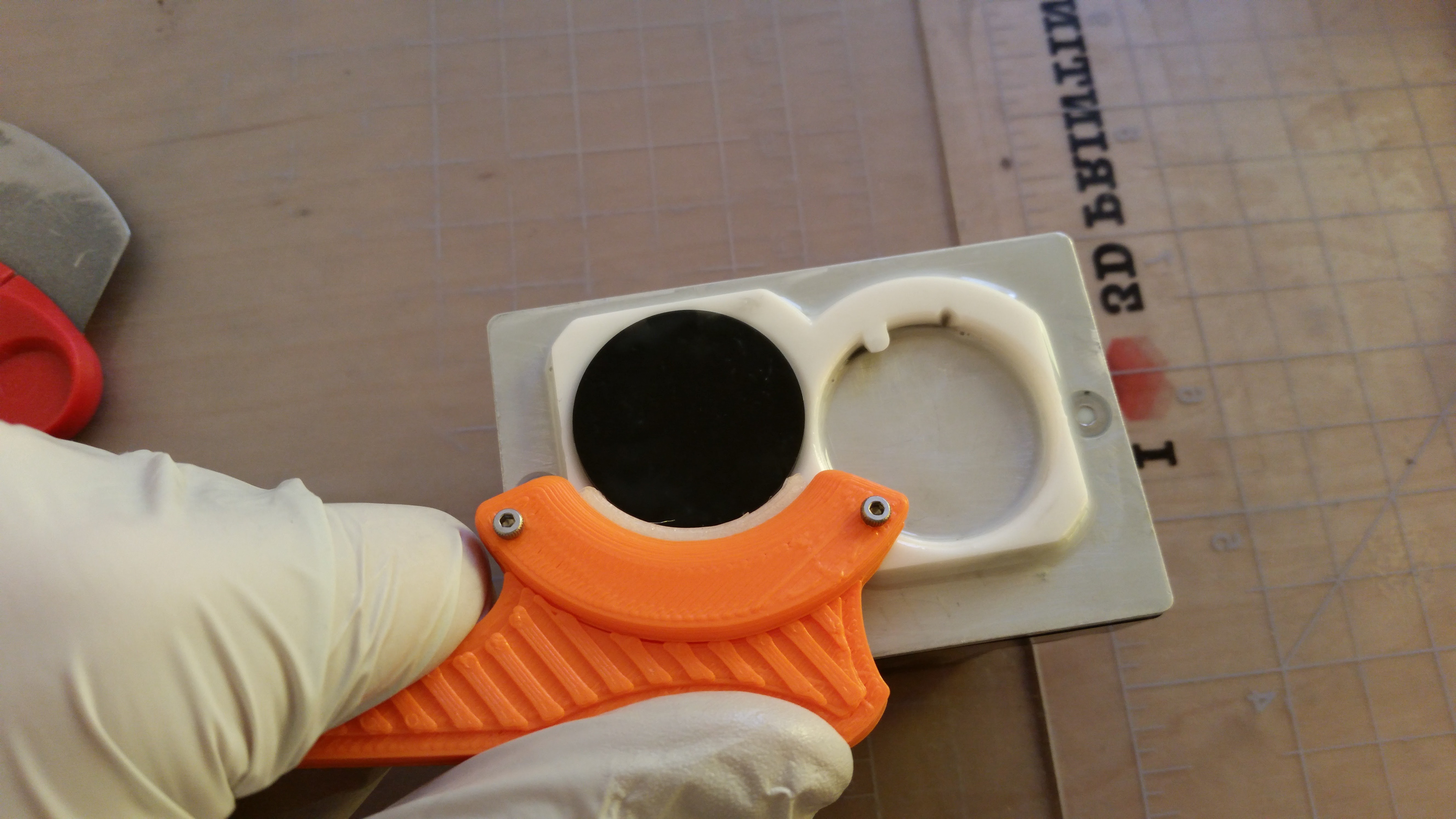 Part Removal Tool in use