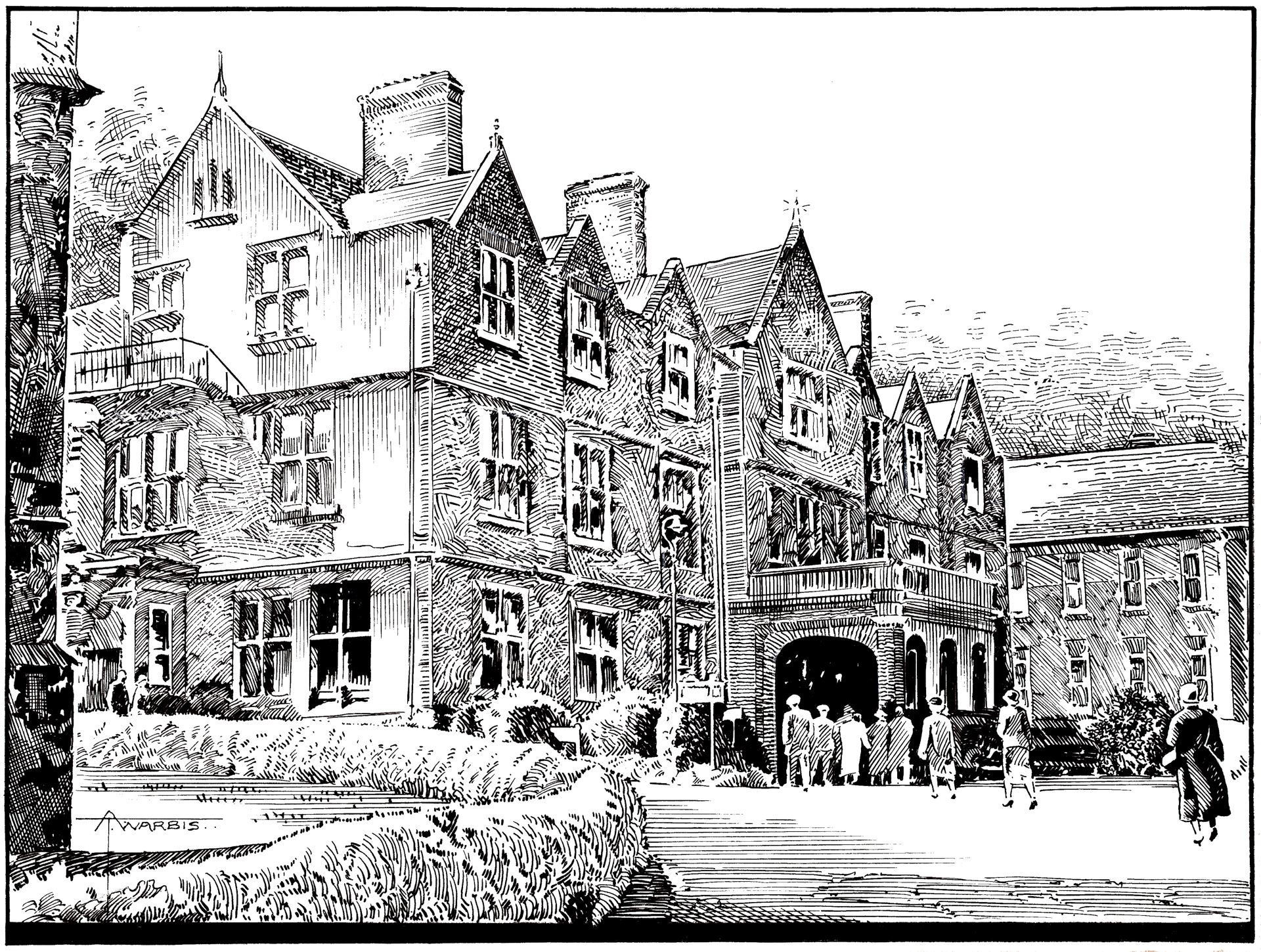 Derby Royal Infirmary Entrance