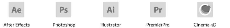 Adobe After Effects | Adobe Illustrator | Adobe Premiere Pro | Adobe Photoshop | Cinema 4D