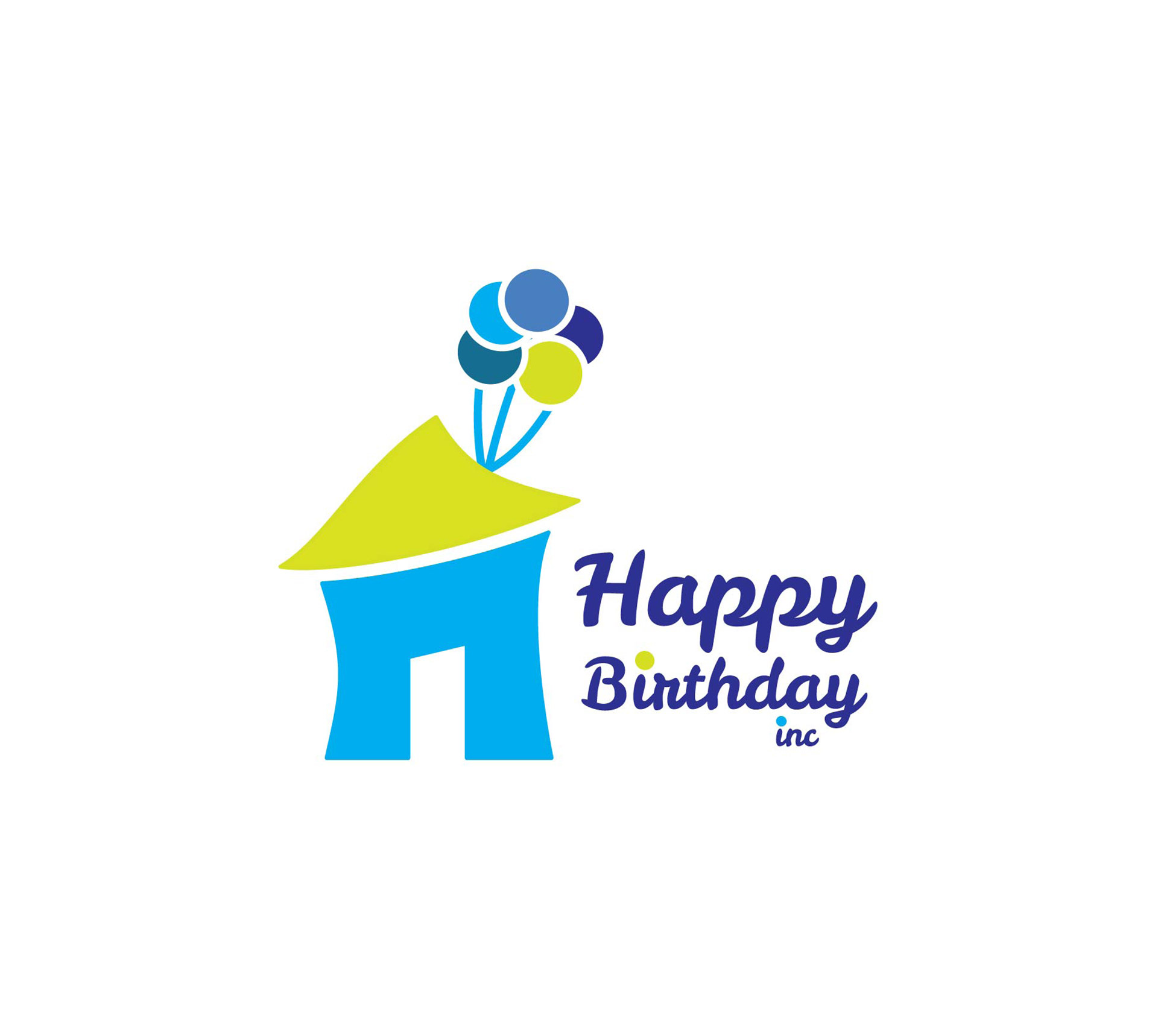 Kirstie Mulligan's Design Portfolio Happy Birthday Inc Logo Concepts