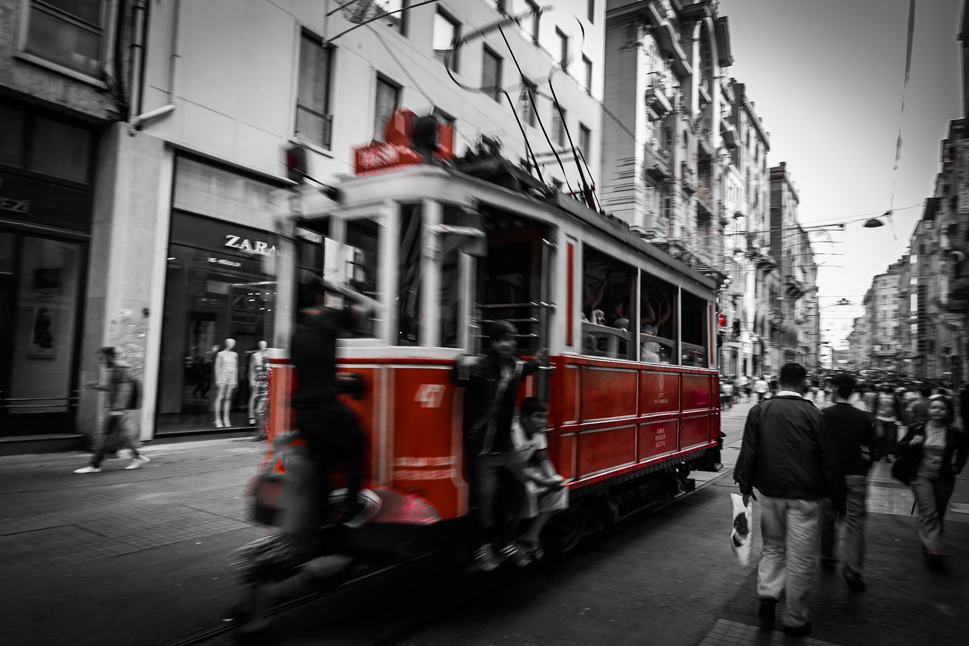 Straßenbahn in Istanbul