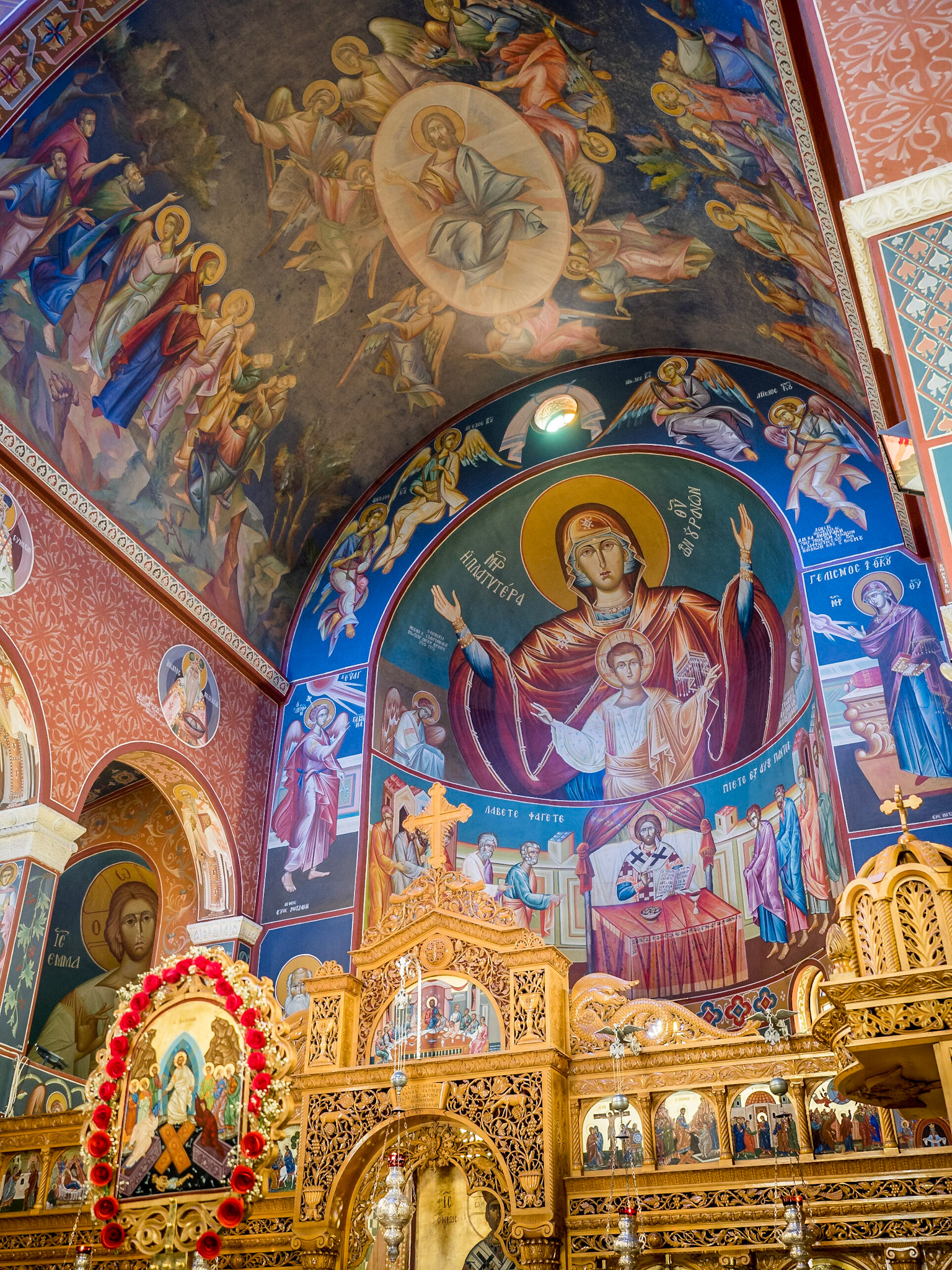 Kirche der 4 Märtyrer in Rethymno - Innenansicht