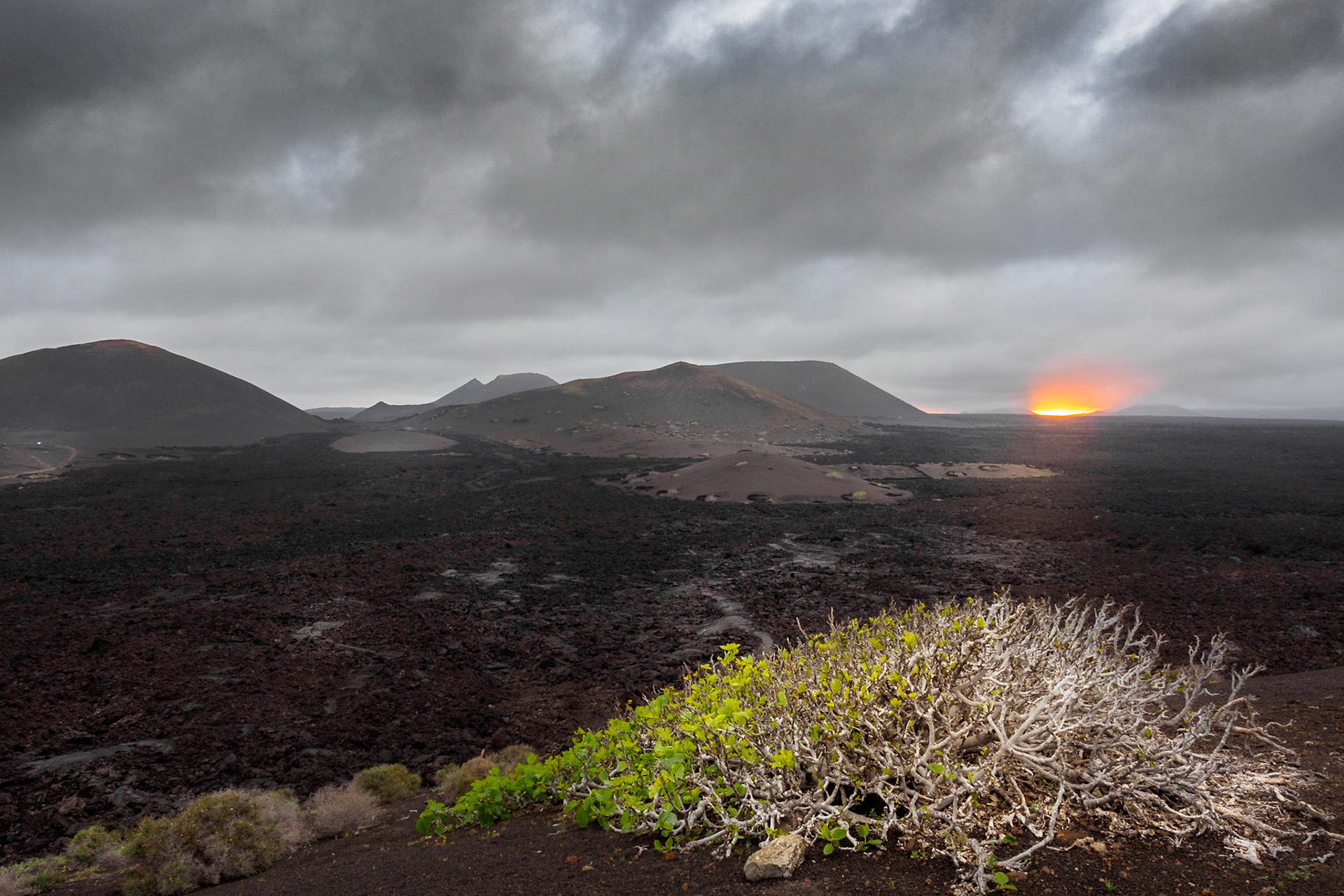 Timanfaya zum Sonnenaufgang