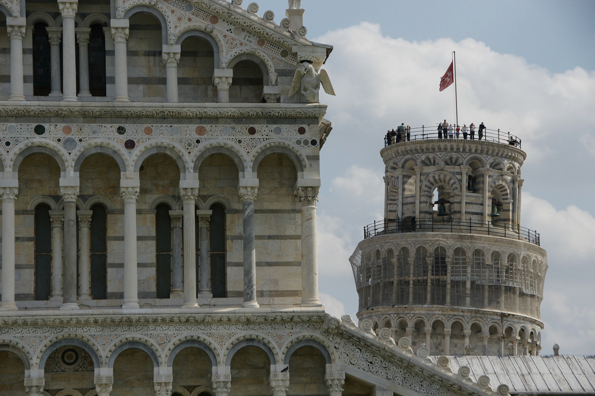 Der schiefe Turm von Pisa