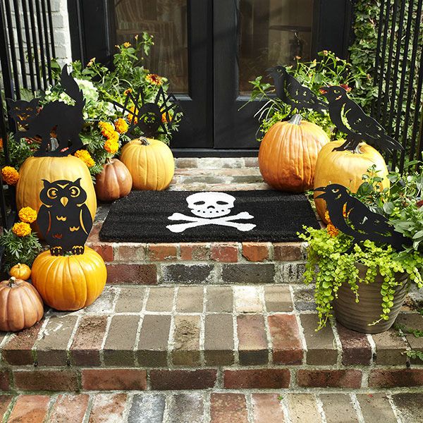 Skull Doormat - Wisteria