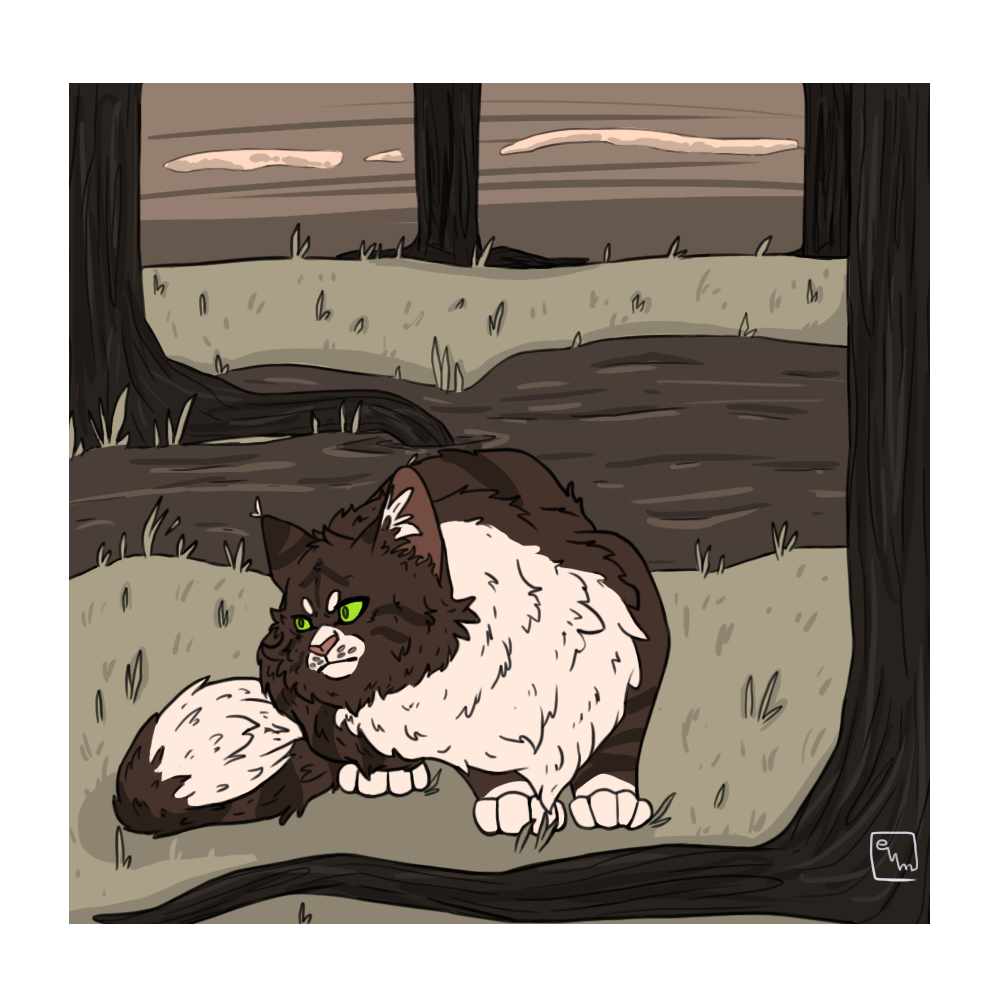 A set of 3 illustrations trying to do something more scenic
