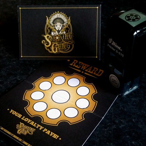 Smoking Gun branding - promotional media design