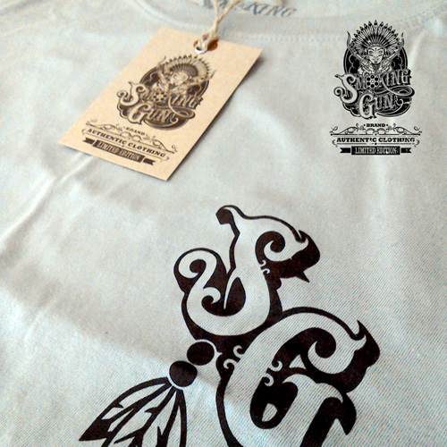 Smoking Gun branding - garment design & print