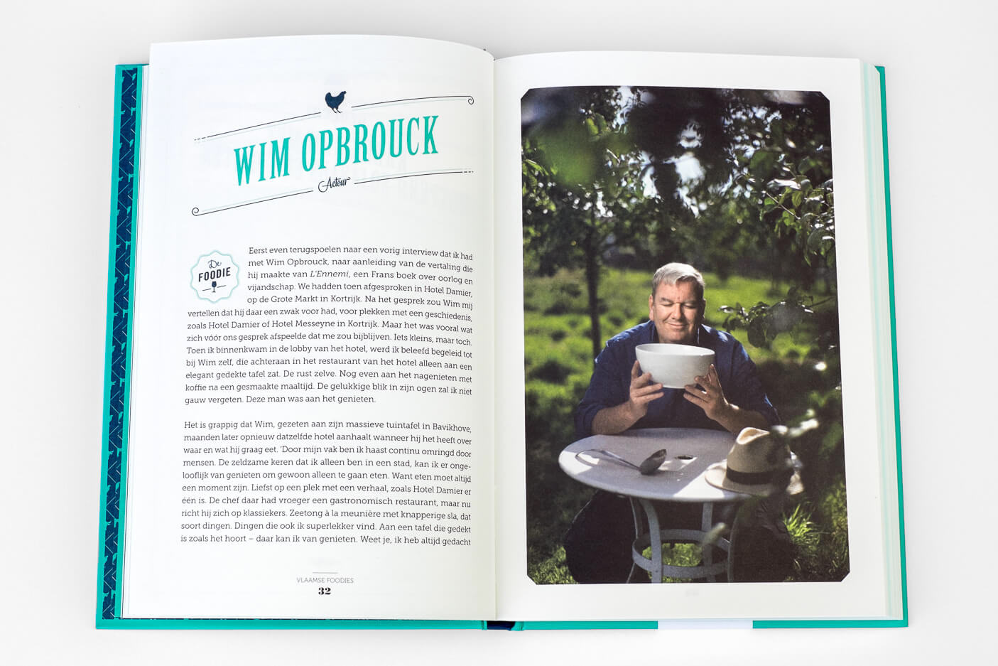 Wim Opbrouck - Vlaamse Foodies - 25 gastronomen en hun beste adressen en recepten