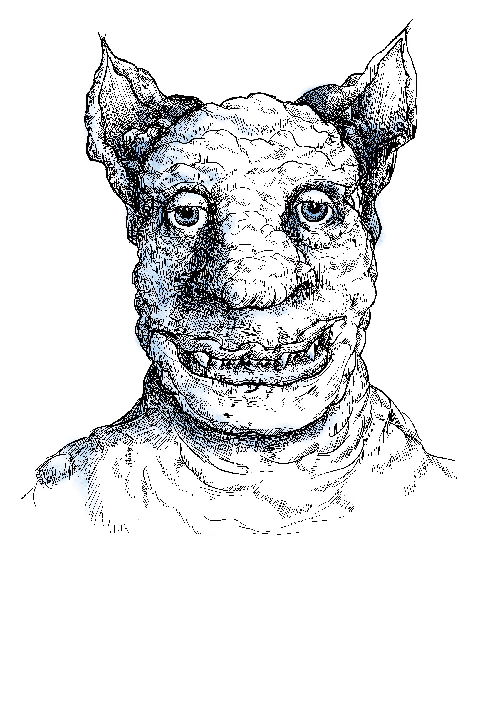 Bosh the mountain troll - he’s a friendly fella, but a bit dim