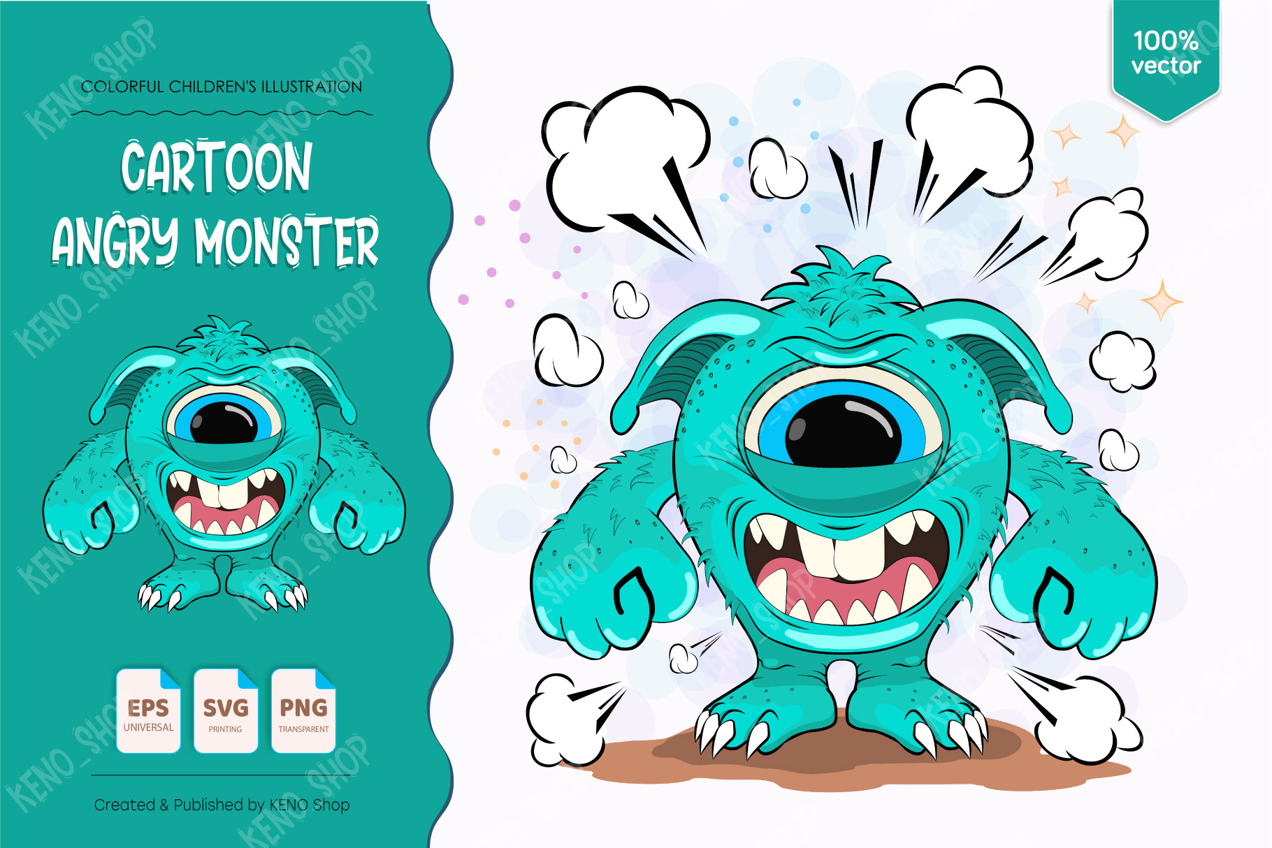 Andrey KENO - Cartoon One Eyed Monster