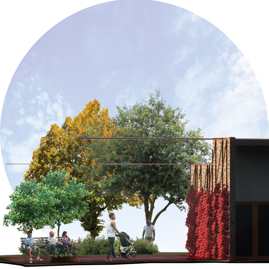 Transition/Heal/Teach Space (a space to learn from the past)