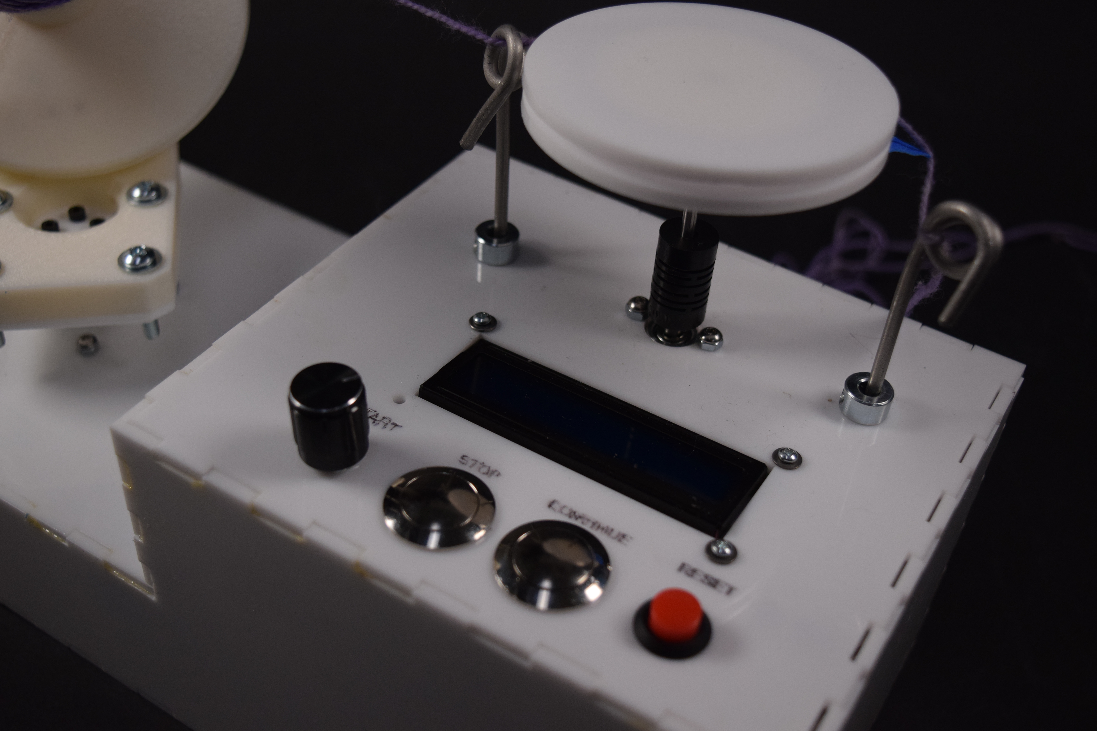 Details of Distance Encoder and Buttons