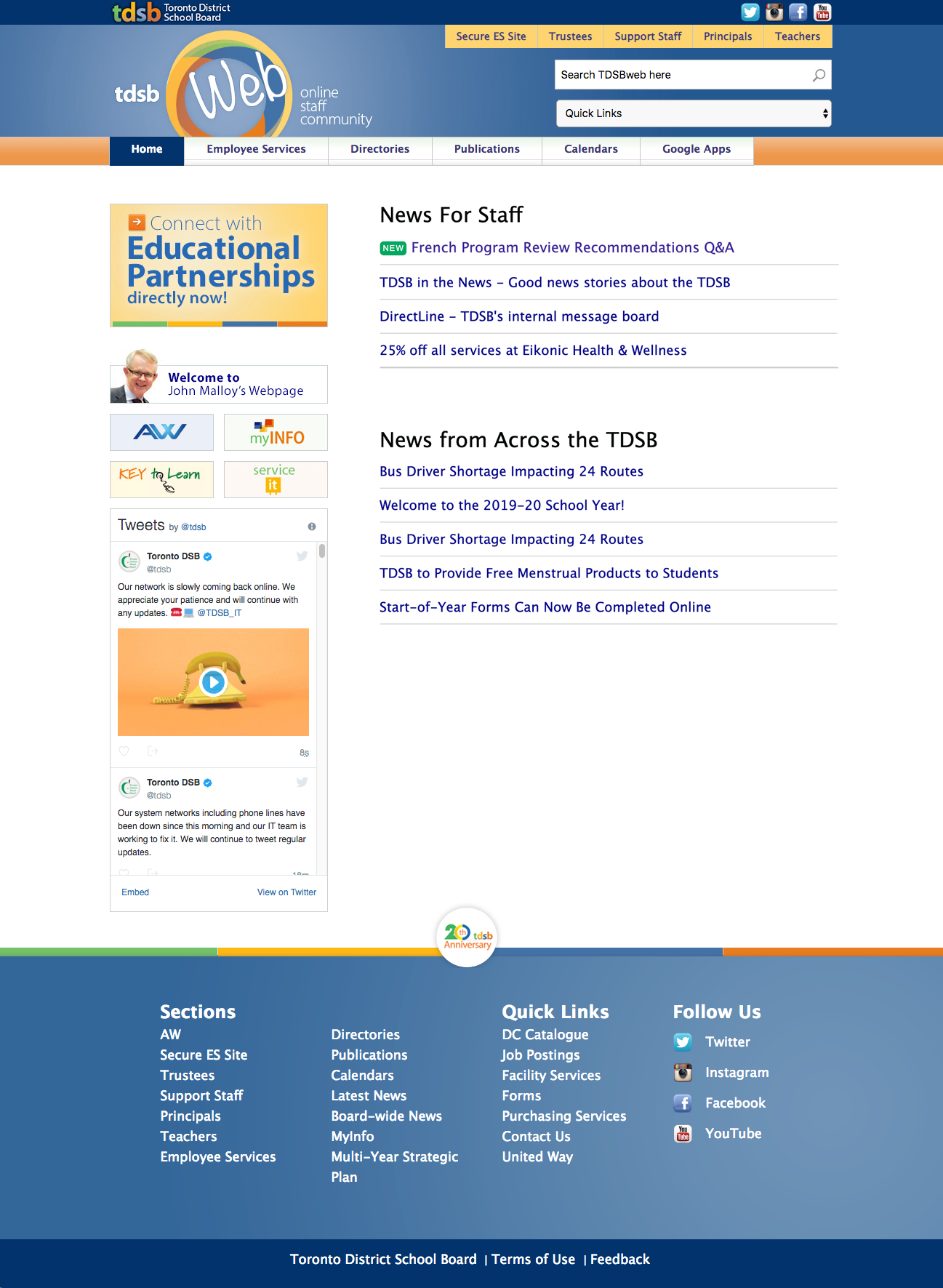 Aw tdsb online
