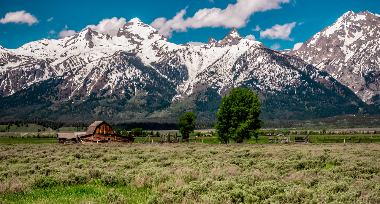 Mormon Row Barn Grand Teton National Park