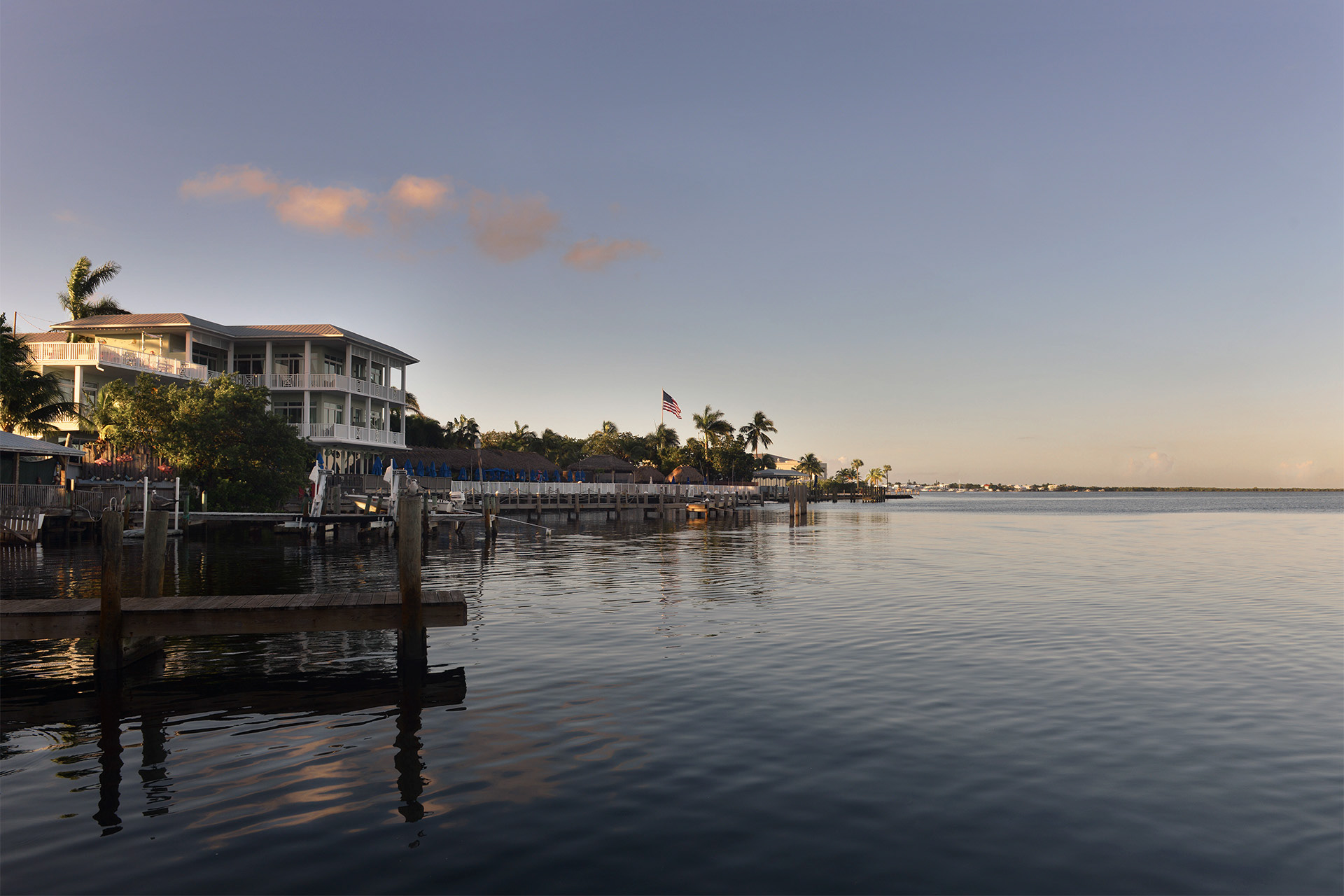 Sunrise over Key Largo