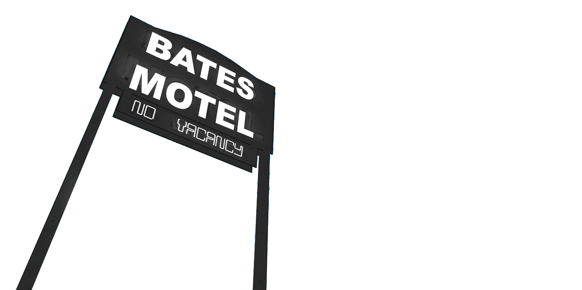 Bates Motel Sign