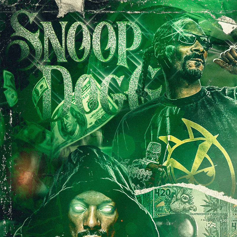 Evandro Bilck Snoop Dogg Poster