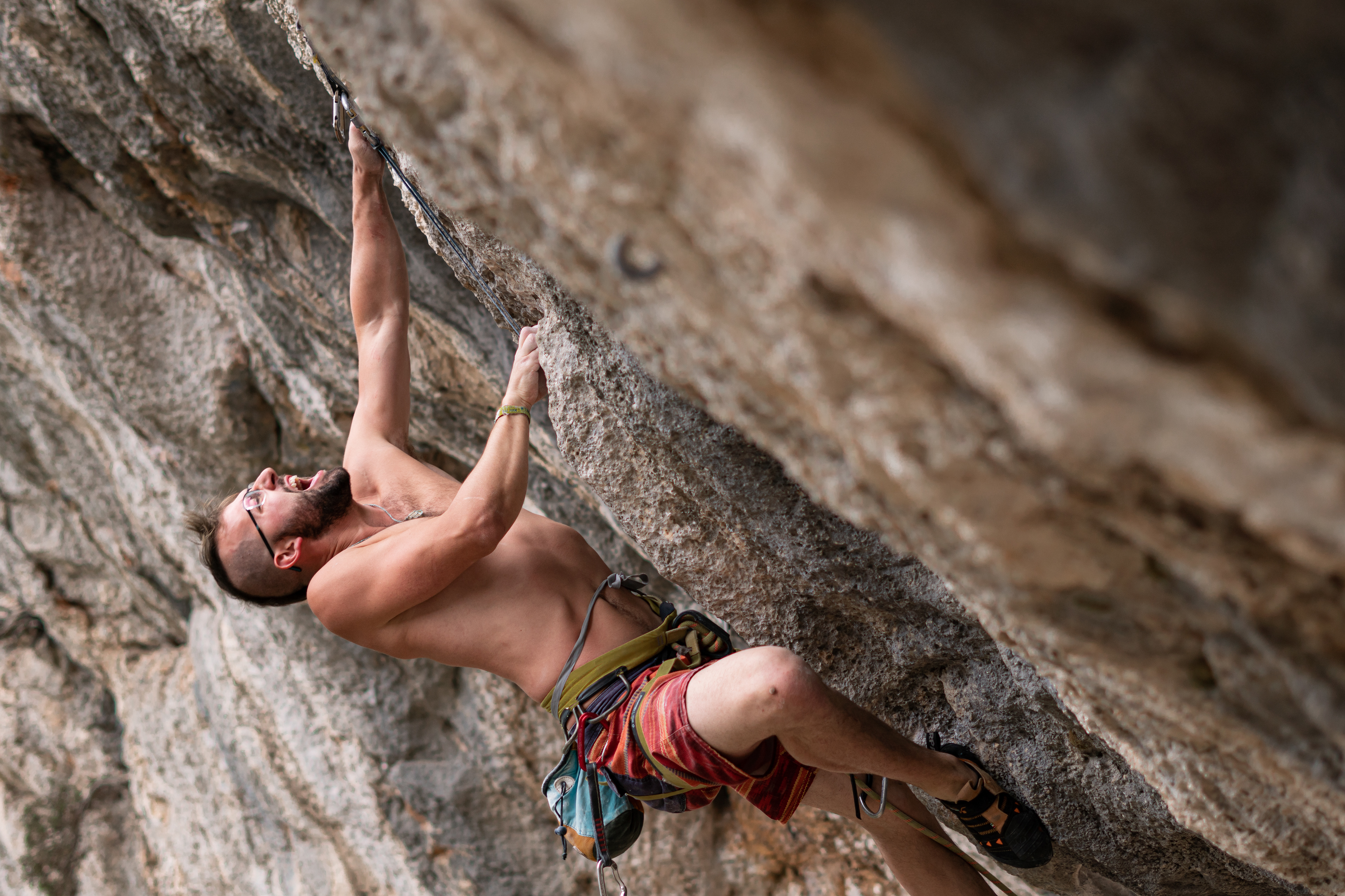Alex dans "Deux qui la tienne" (8a) - Toulon [Adelin]