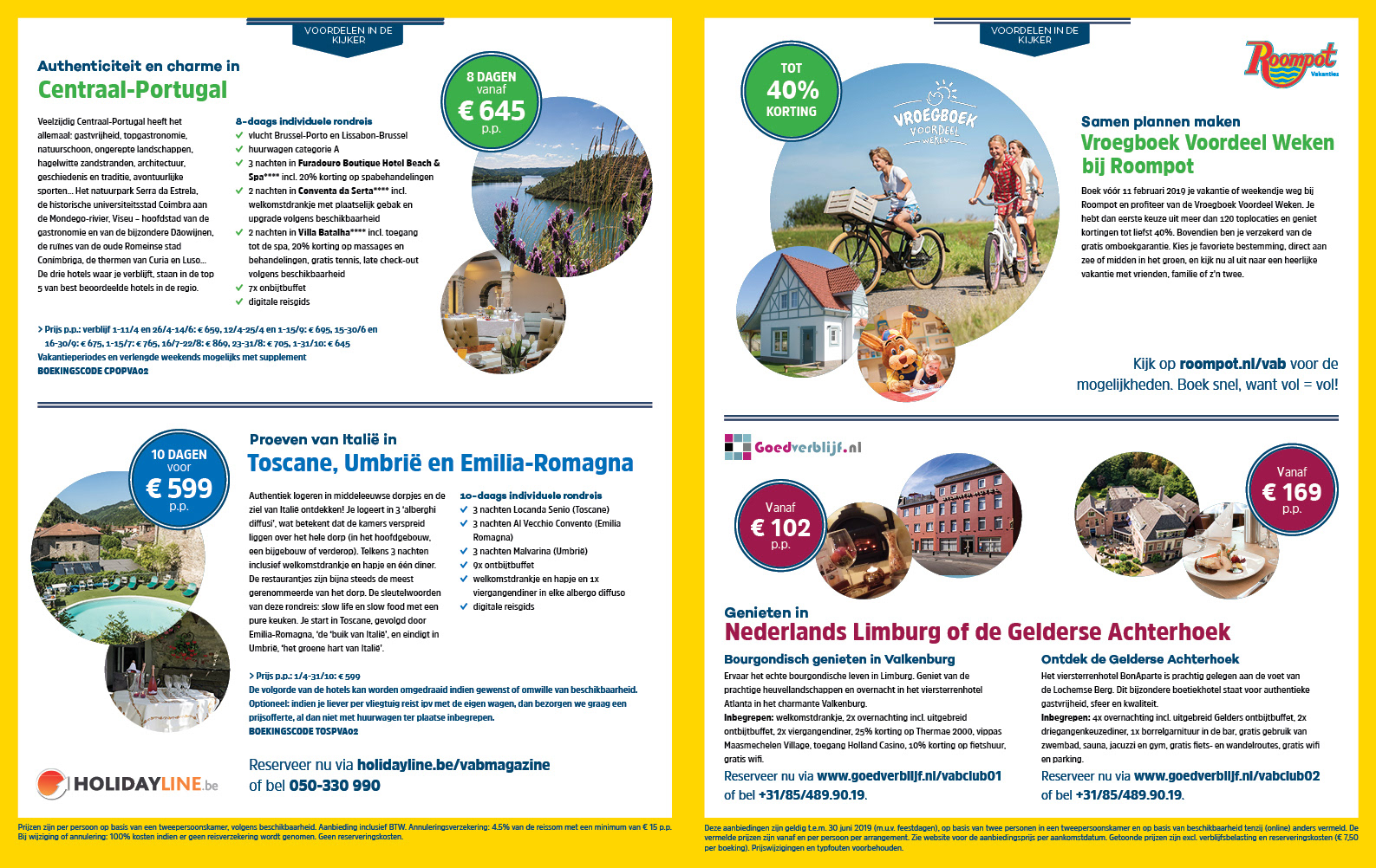Bijlage ledenvoordelen