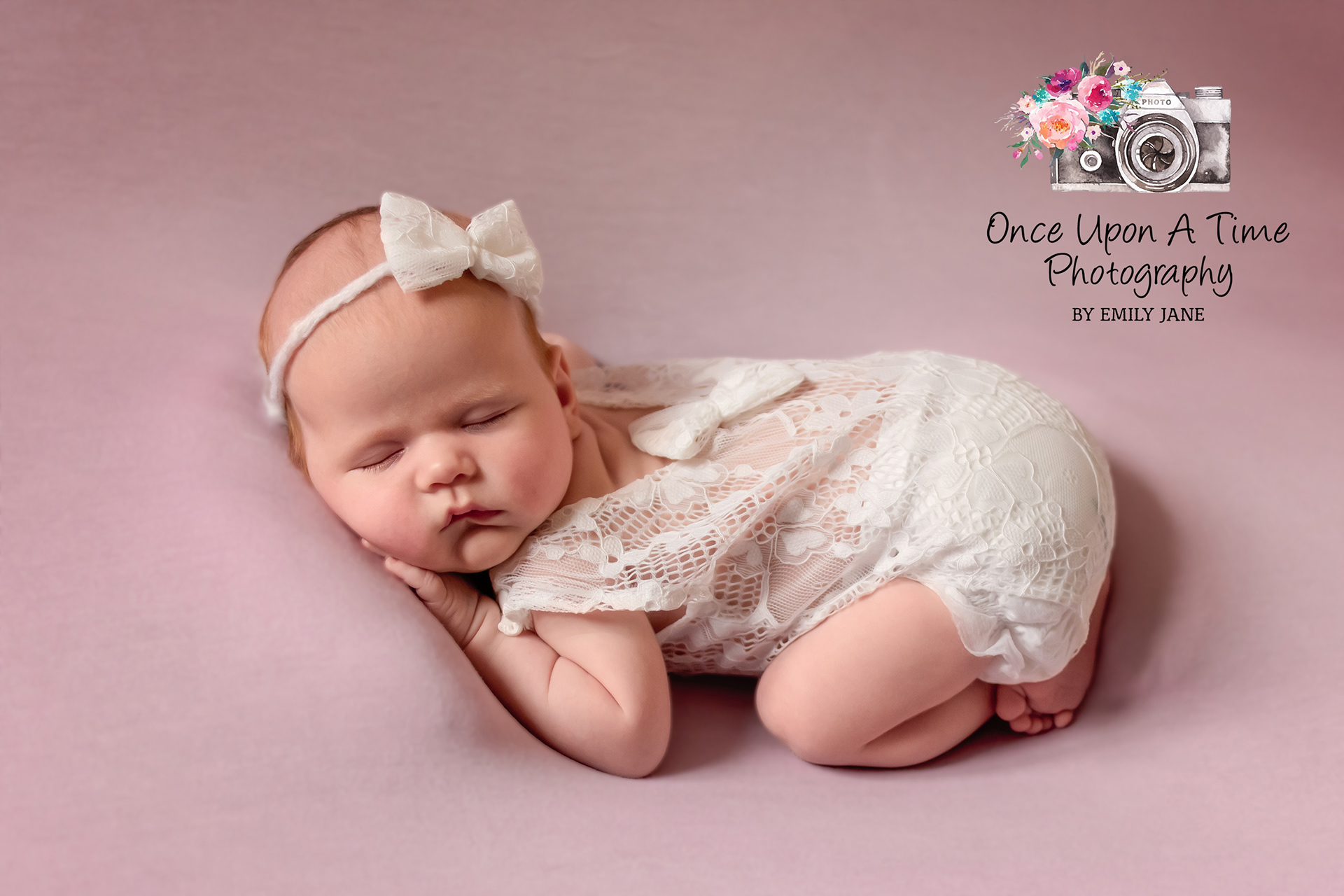 Baby girl newborn photoshoot