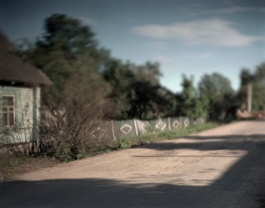 Beshankovichi, Belarus, 2018 / What was once a Jewish street in the prewar town.