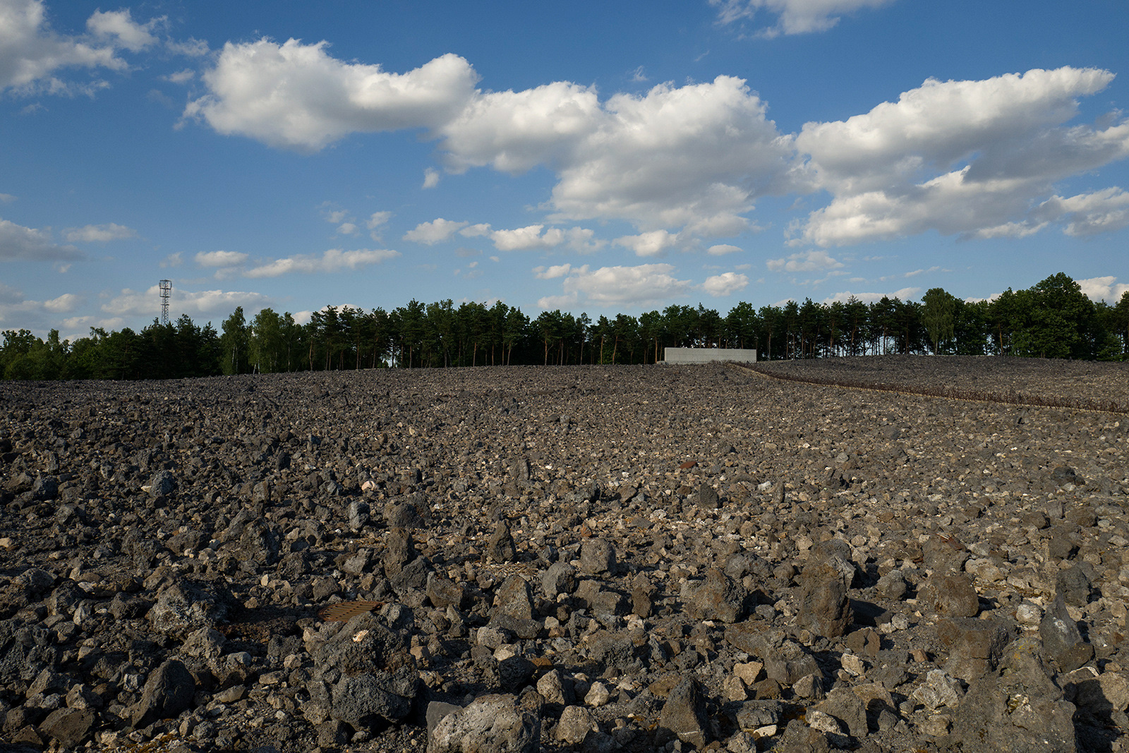 The Bełżec death camp, where most of the Jews of Galicia were murdered