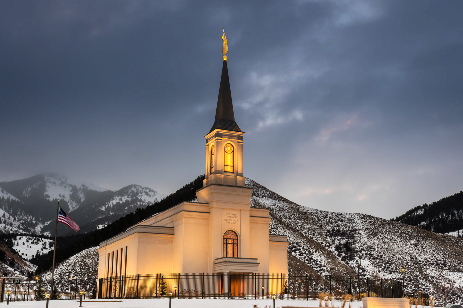 Eternal Elevations - Fine Art Photography - Star Valley Wyoming Temple