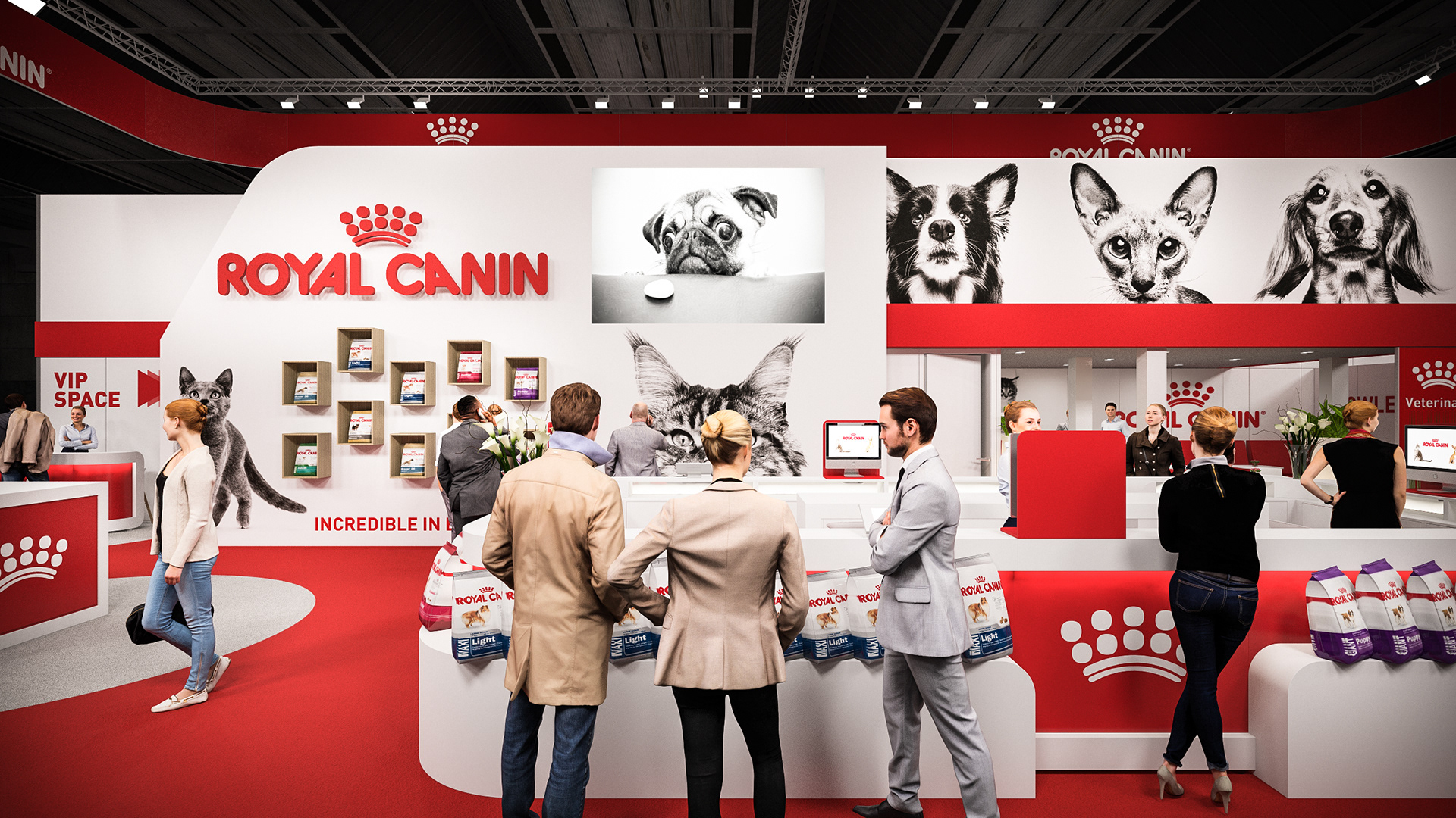 3Dlab visualisaties & interieur Royal Canin Euro Dog Show 2016
