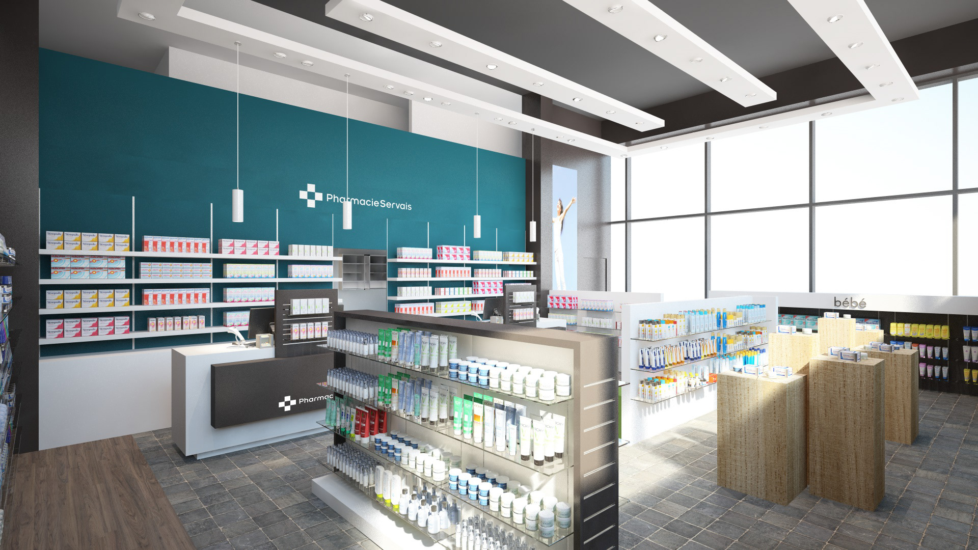 3D-lab | visualisaties & interieur - 2015 Pharmacy Visualizations