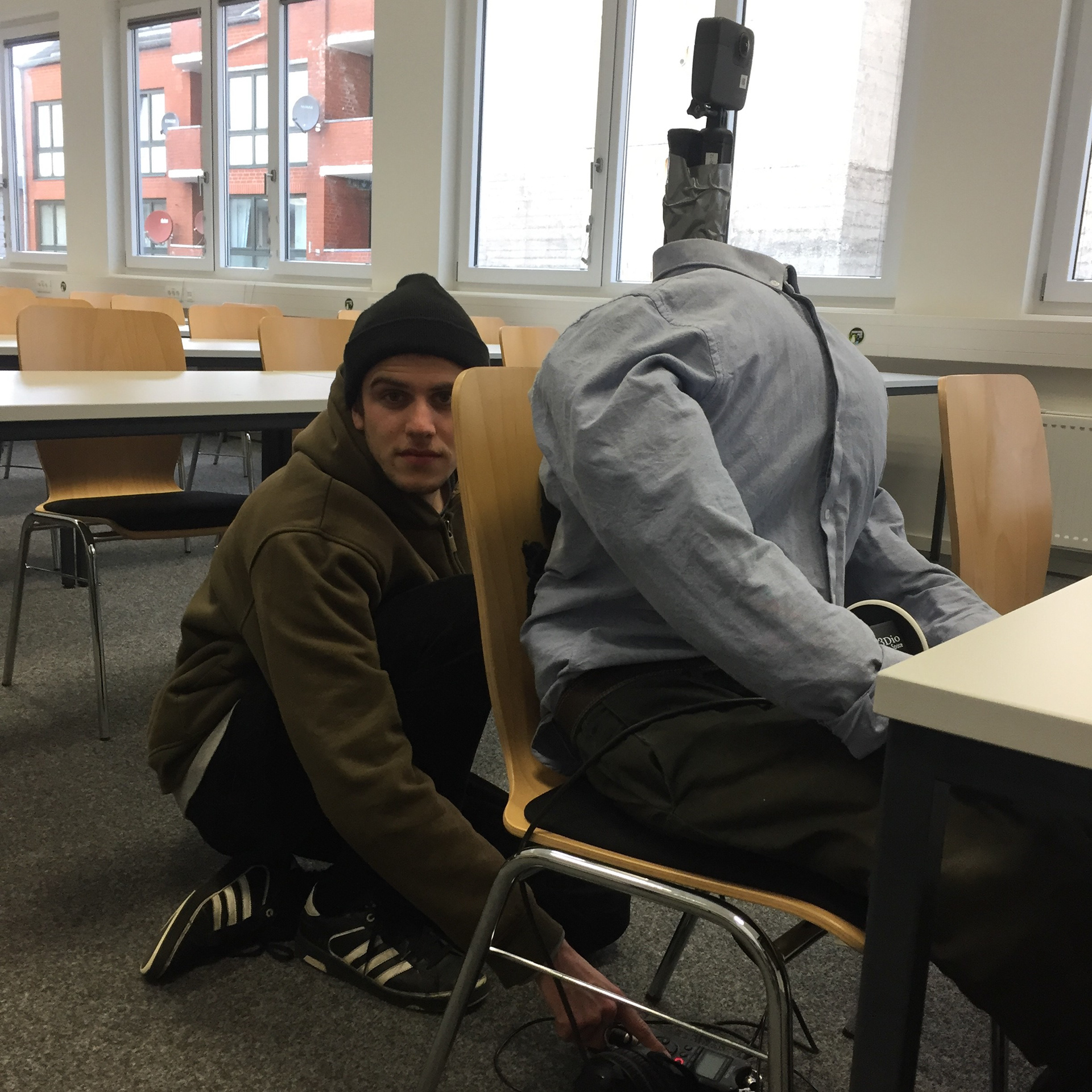 Aufnahme 360°-Video mit Thorben Schulz