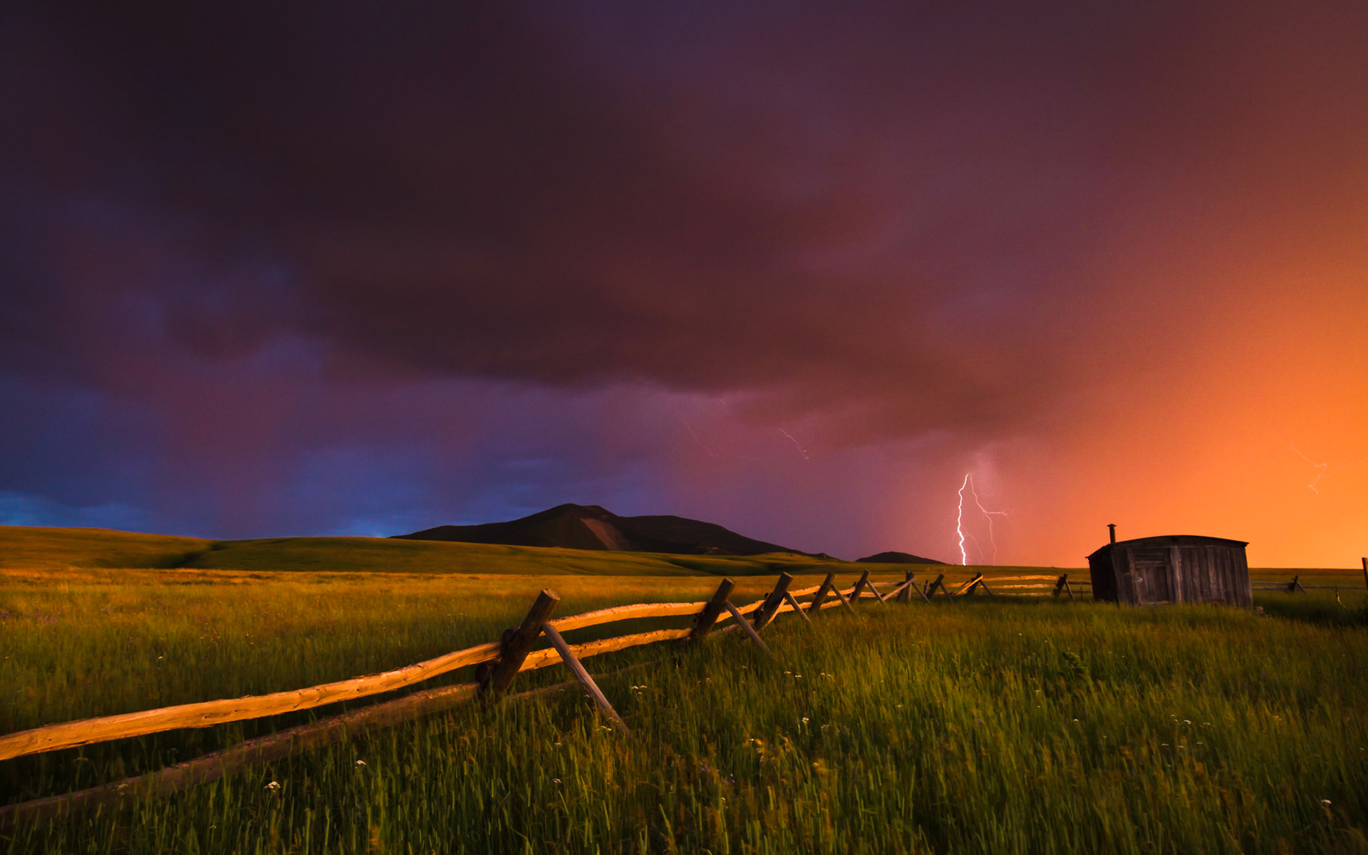 Sunset Storm