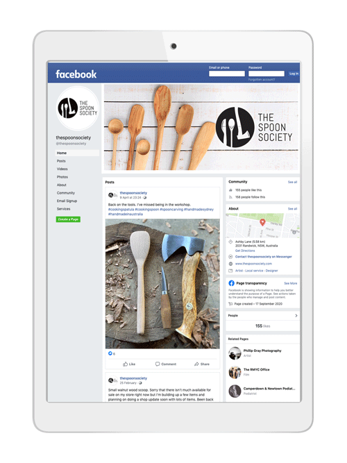 Animated Facebook banner