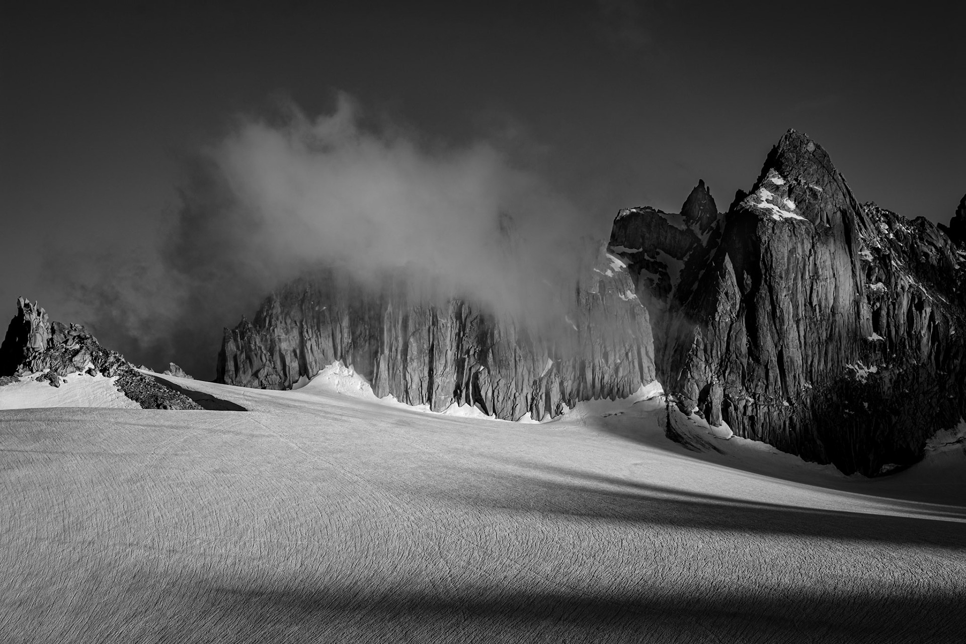 Gregoire Berchier Montagne Noir Blanc