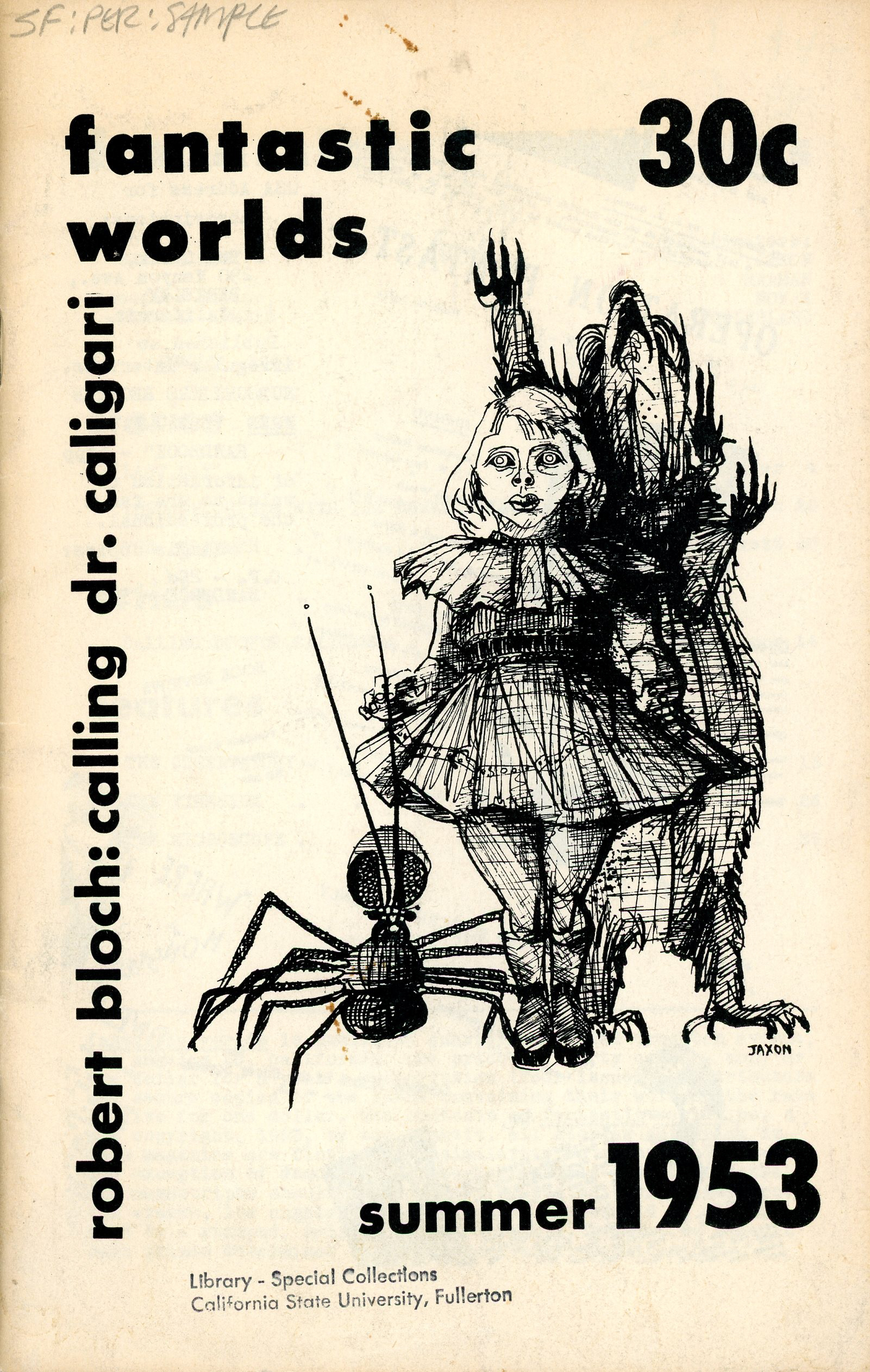 Fantastic Worlds. No. 4 (Summer 1953).