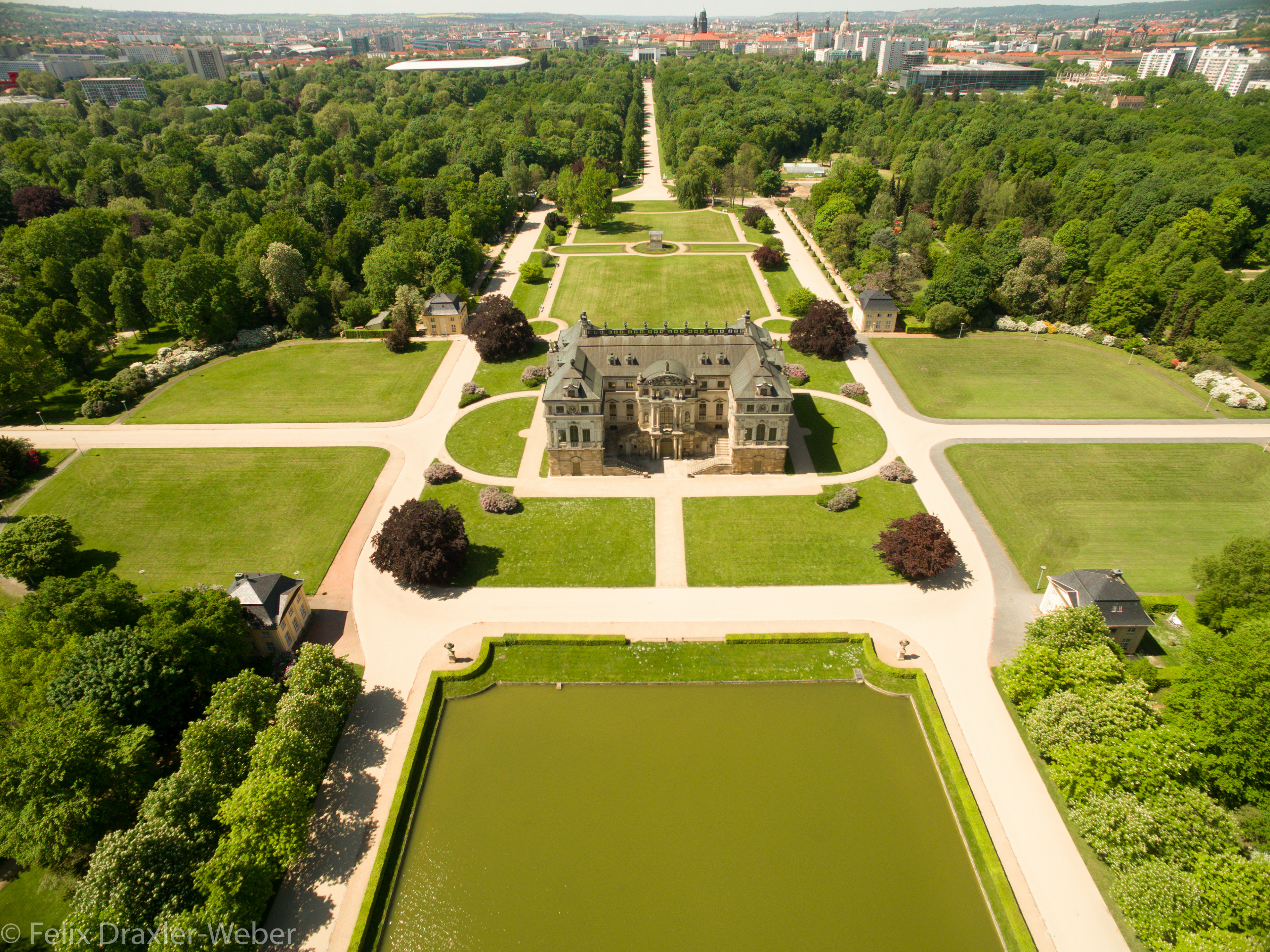 Aerial Photography by Drone - Großer Garten Dresden ...