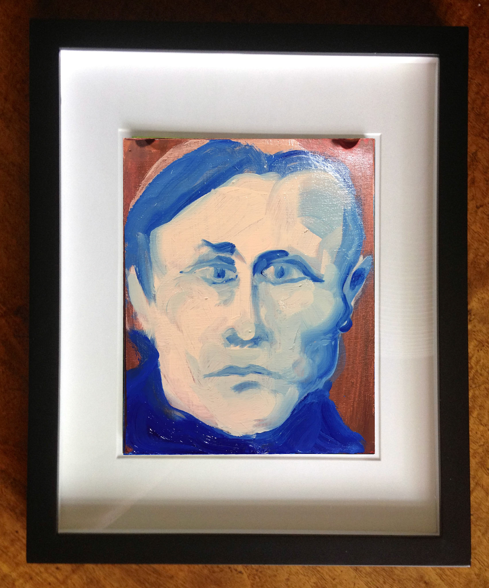 "RP 11", Oil On Foam Core Panel, 4.5" x 6", 2015