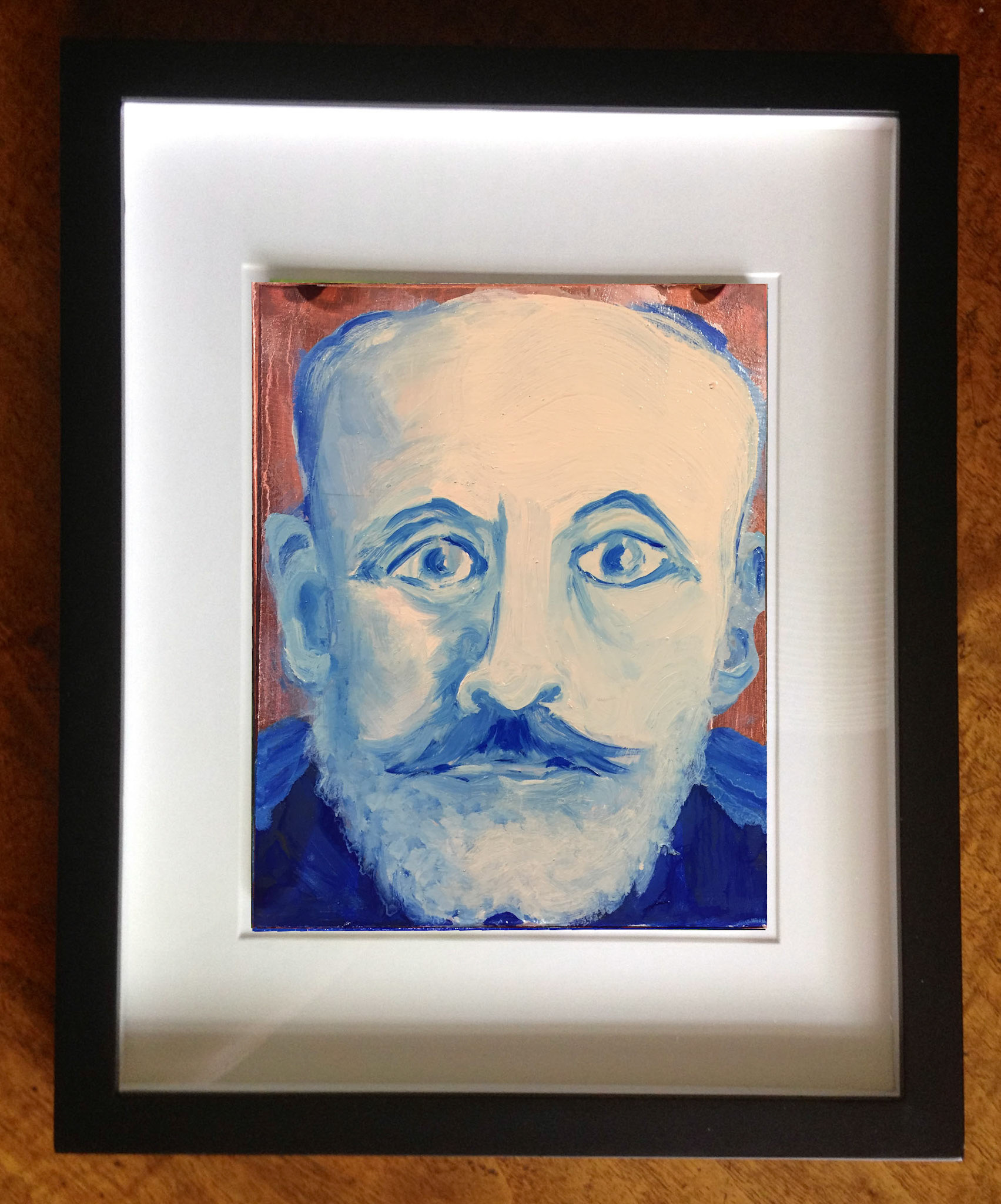 "RP 10"  Oil On Foam Core Panel, 4.5" x 6", 2015