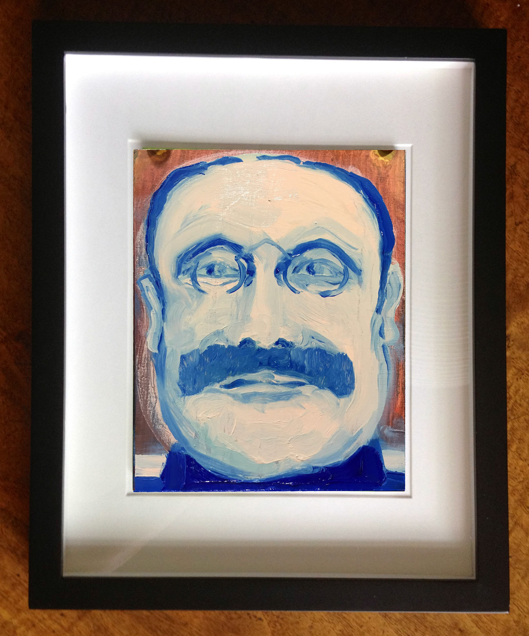 "RP 08", Oil On Foam Core Panel, 4.5" x 6", 2015