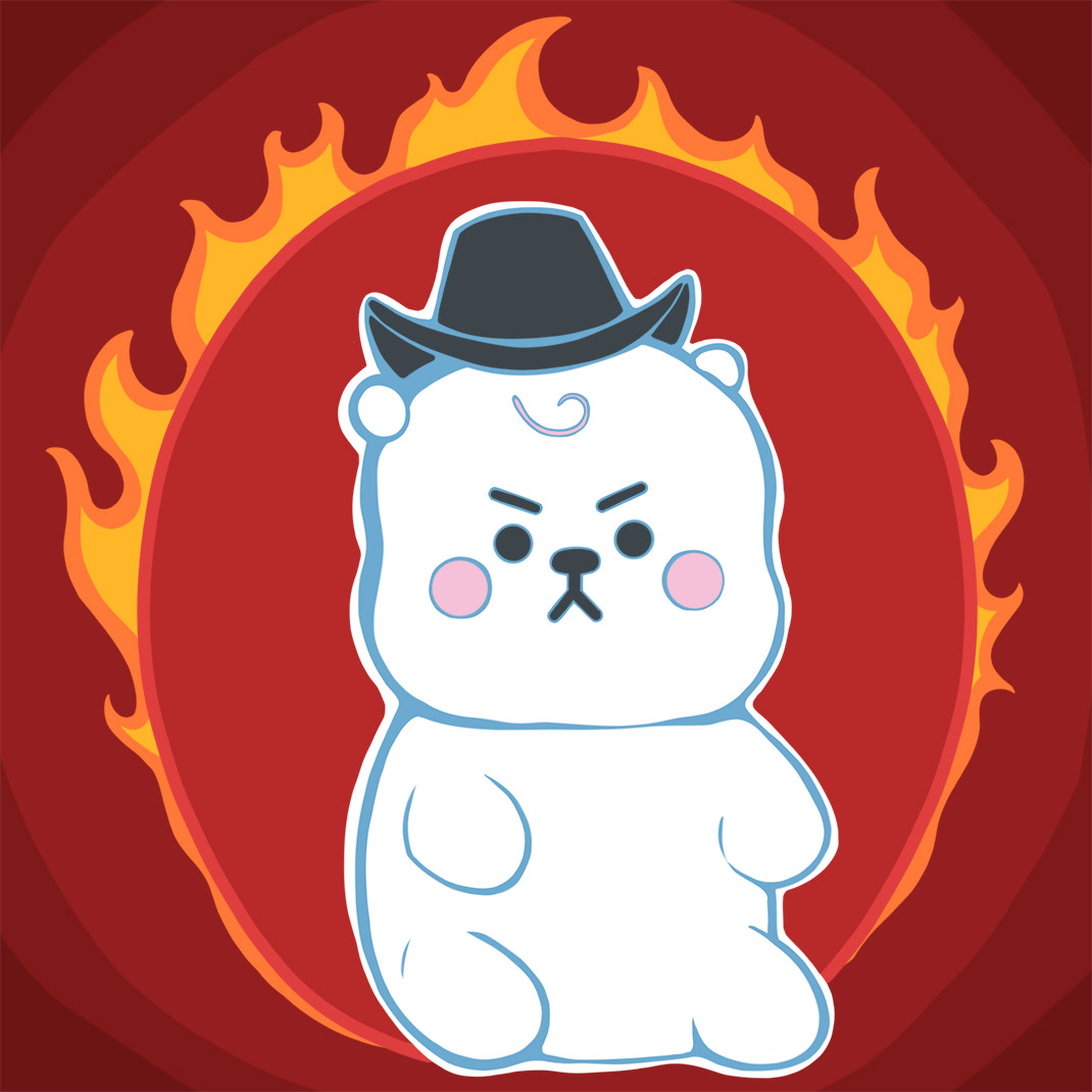 White Hot Rage (BT21 RJ fan work)