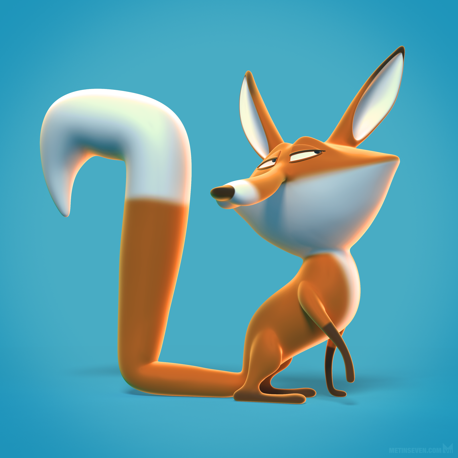 fox, vos, cartoon, stylized, style, 3d, character, karakter, animal, art, artwork, illustration, illustratie, illustrator