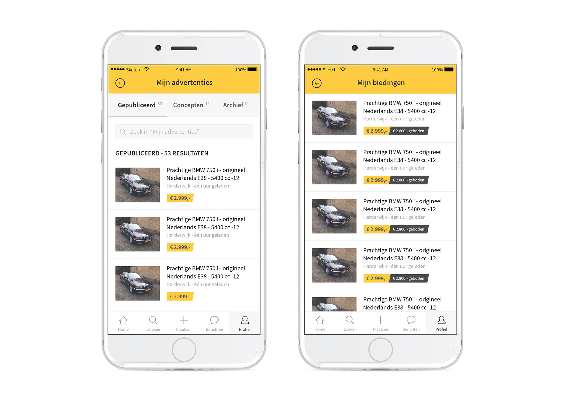 Speurders.nl App Design Concept by Milan Houter