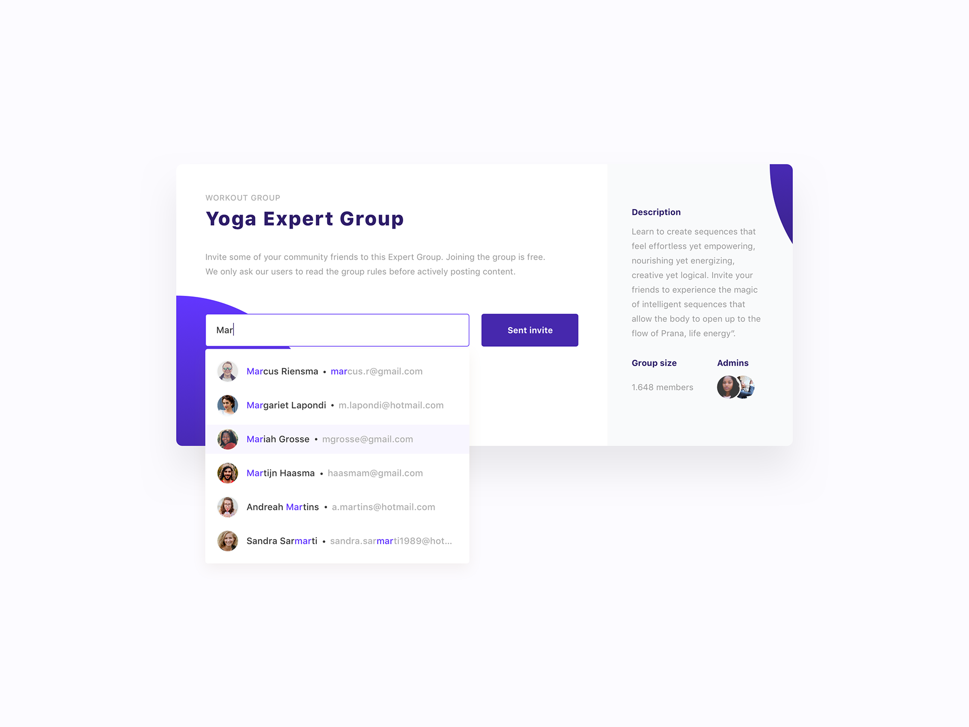 Web Design - Invite Friends To Group Invite Friendsby Milan Houter